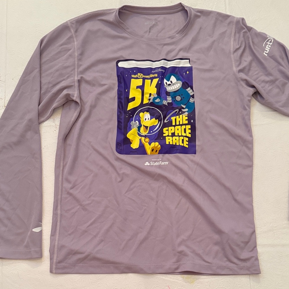 Brooks Lavender Long Sleeve Shirt
